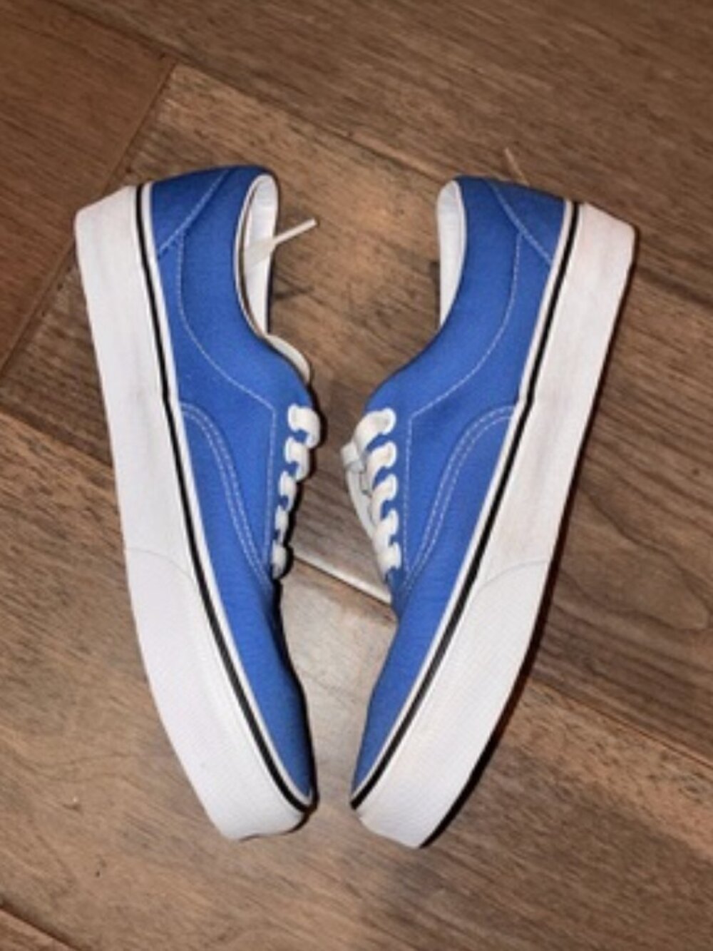 Vans Era True Blue Canvas Sneakers Men's 7.5 / Women's 9 NWT Classic Skate Shoes - Picture 3 of 8